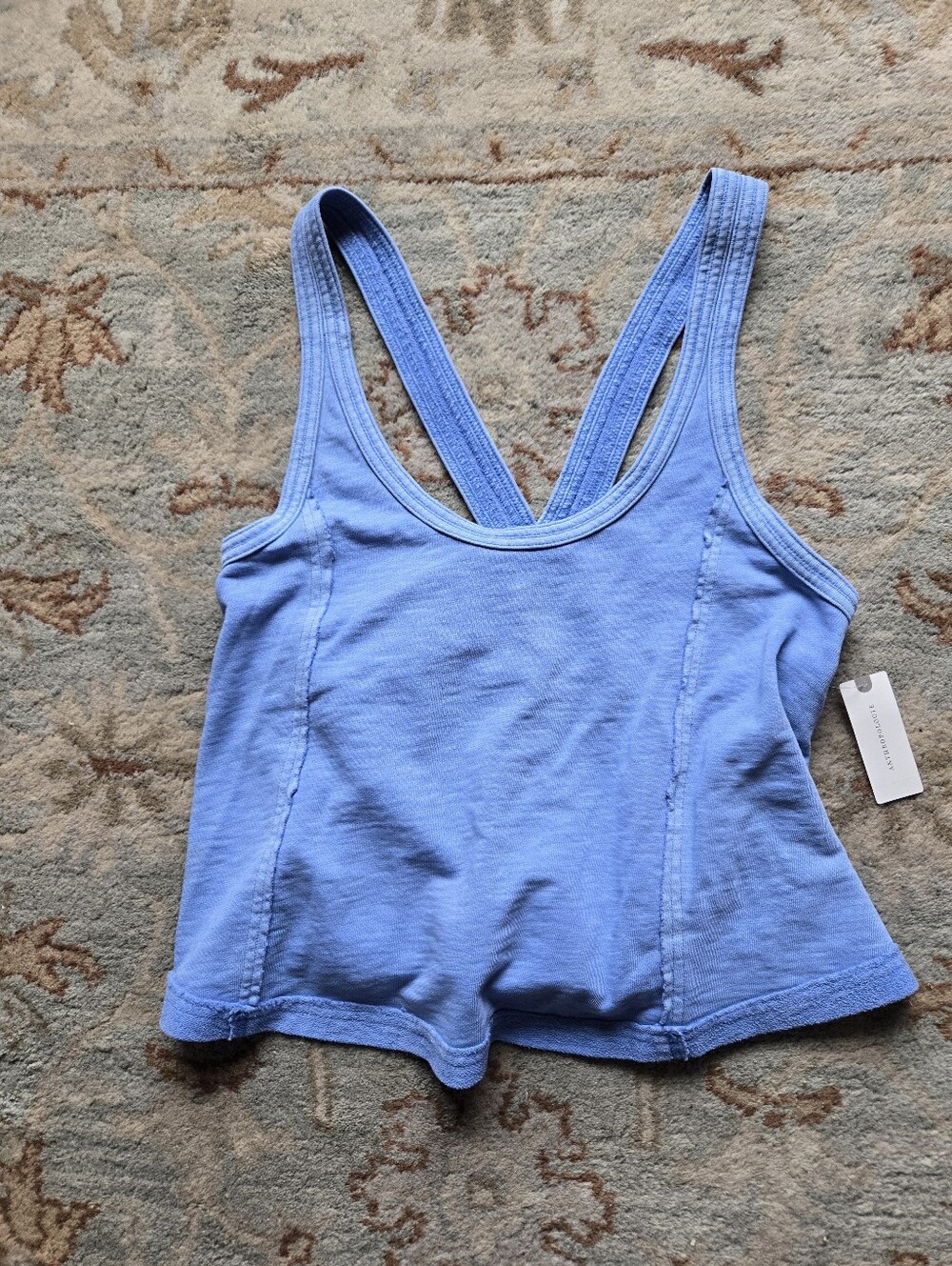 Anthropologie Periwinkle Racerback Tank Top In Size XS.